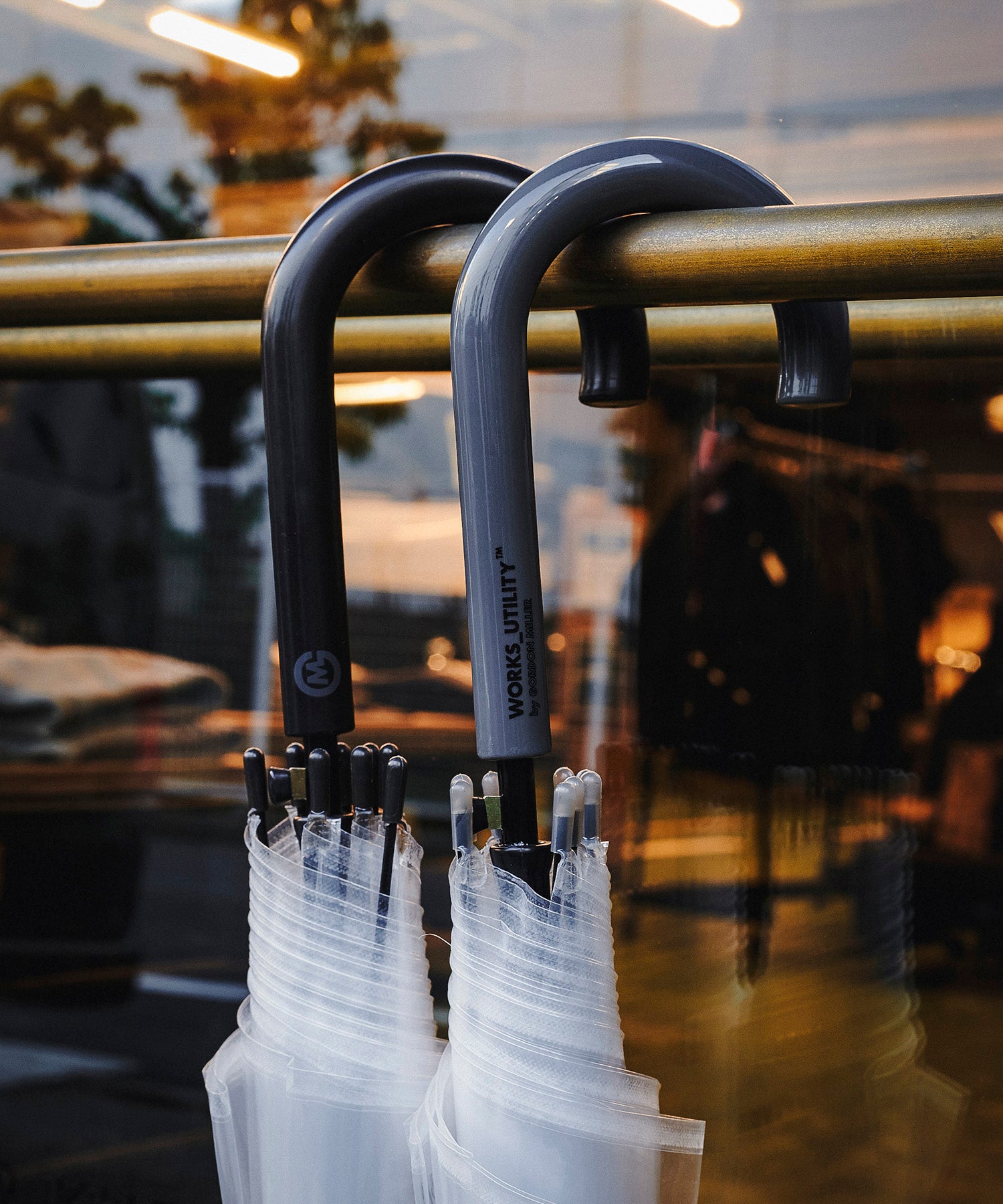 おしゃれ おすすめ ジャンプ傘 ビニール傘 グラスファイバー 70CM