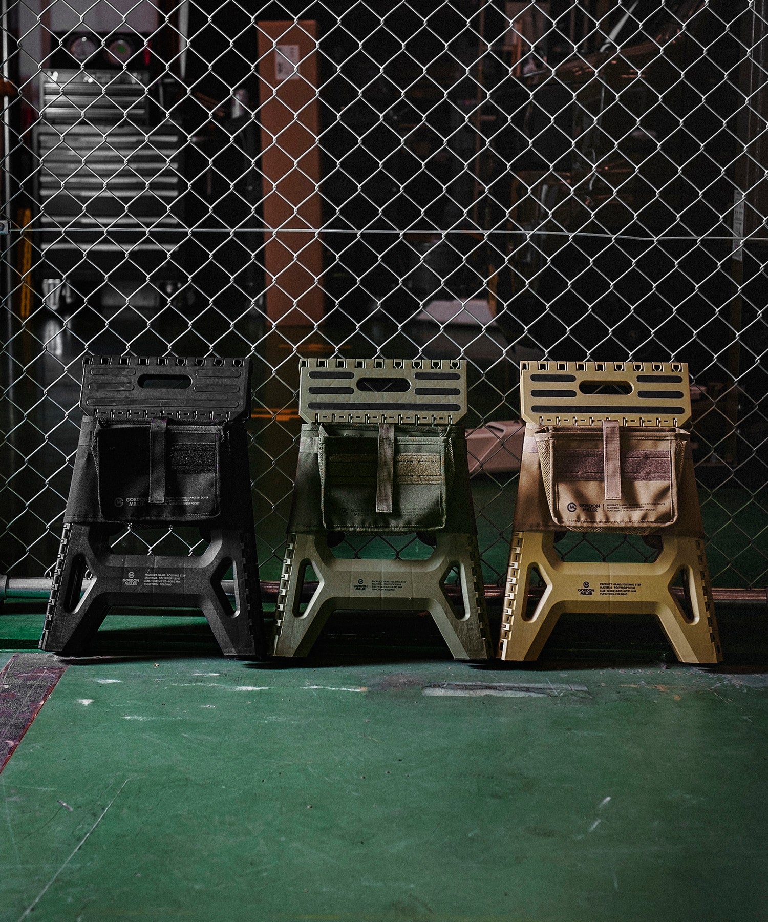 おしゃれ おすすめ フォールディング ステップ ポケット カバー 便利グッズ 洗車 収納