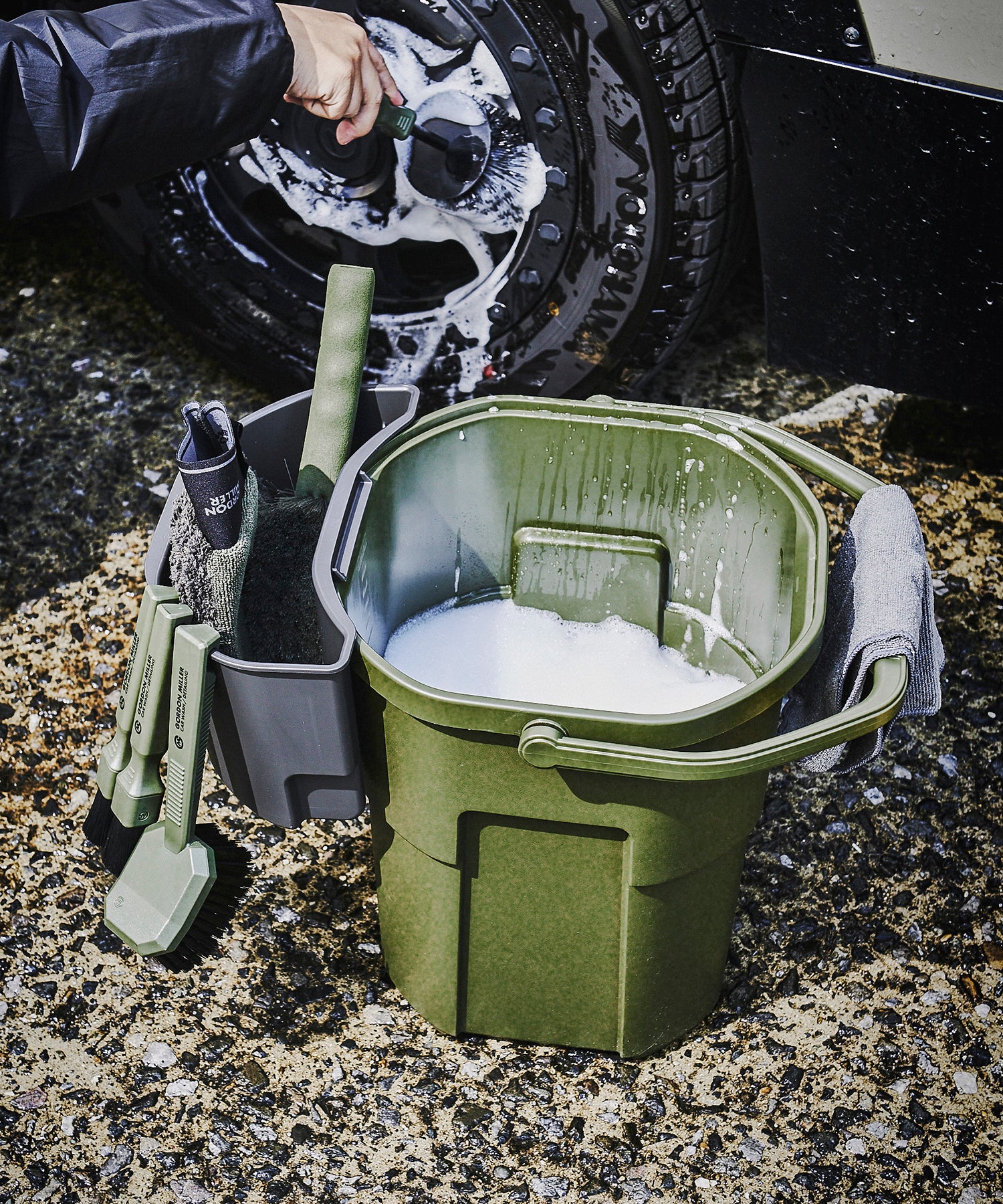 おしゃれ おすすめ バケットカーゴ 洗車用品 バケツ 洗車用品入れ オートバックス