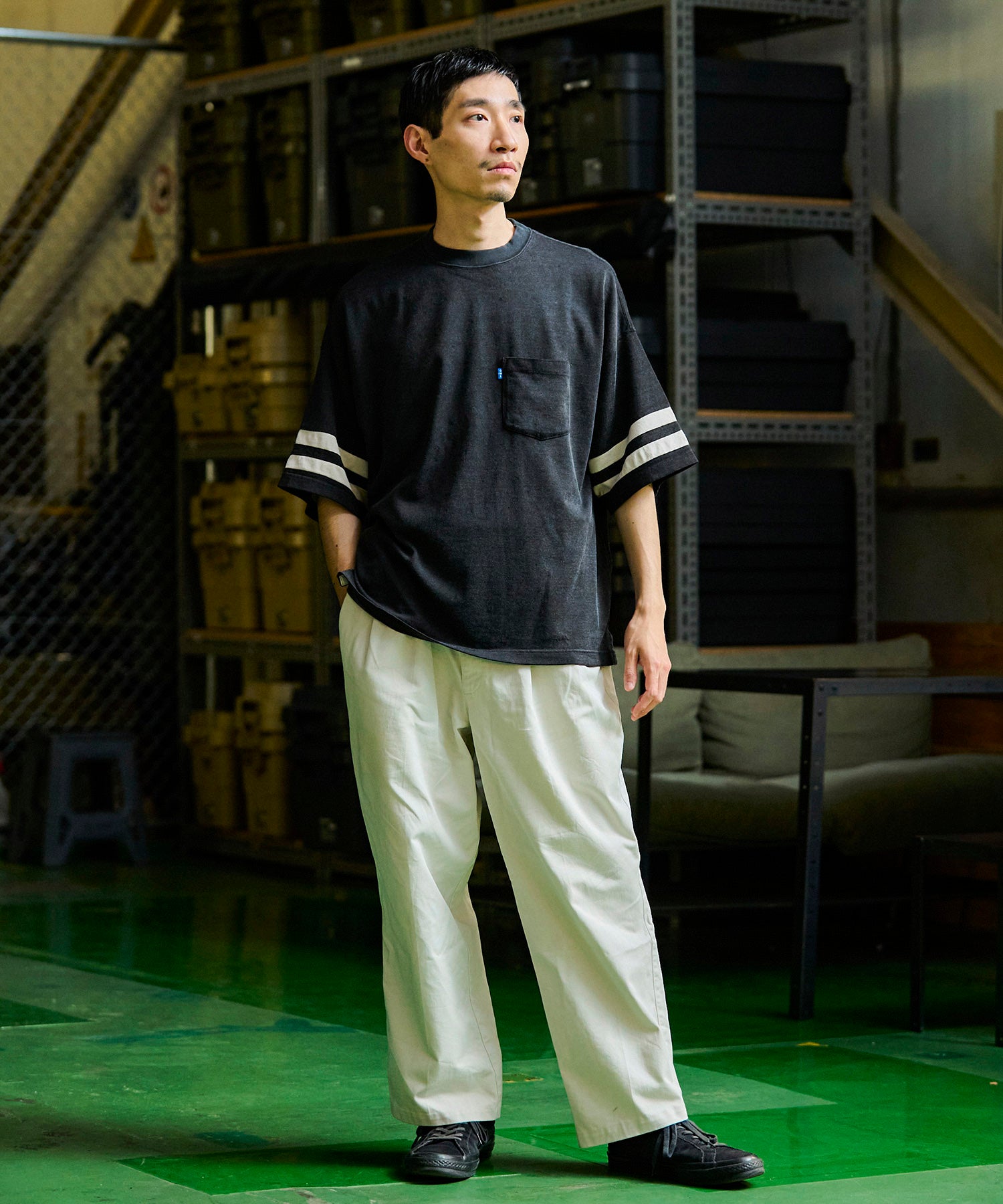 おしゃれ おすすめ ワークウェア ブランド REMI RELIEF ショートスリーブ Tシャツ