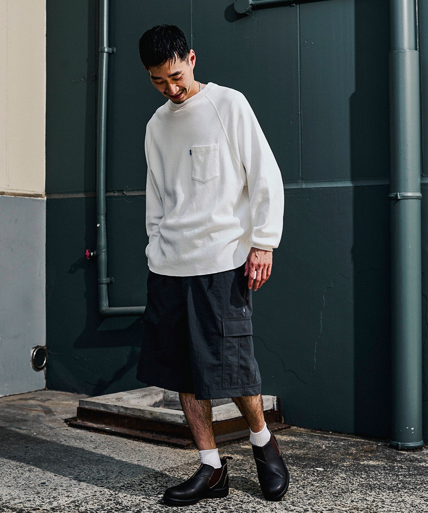 おしゃれ おすすめ ワークウェア ブランド テック ナイロン M-51 ショーツ