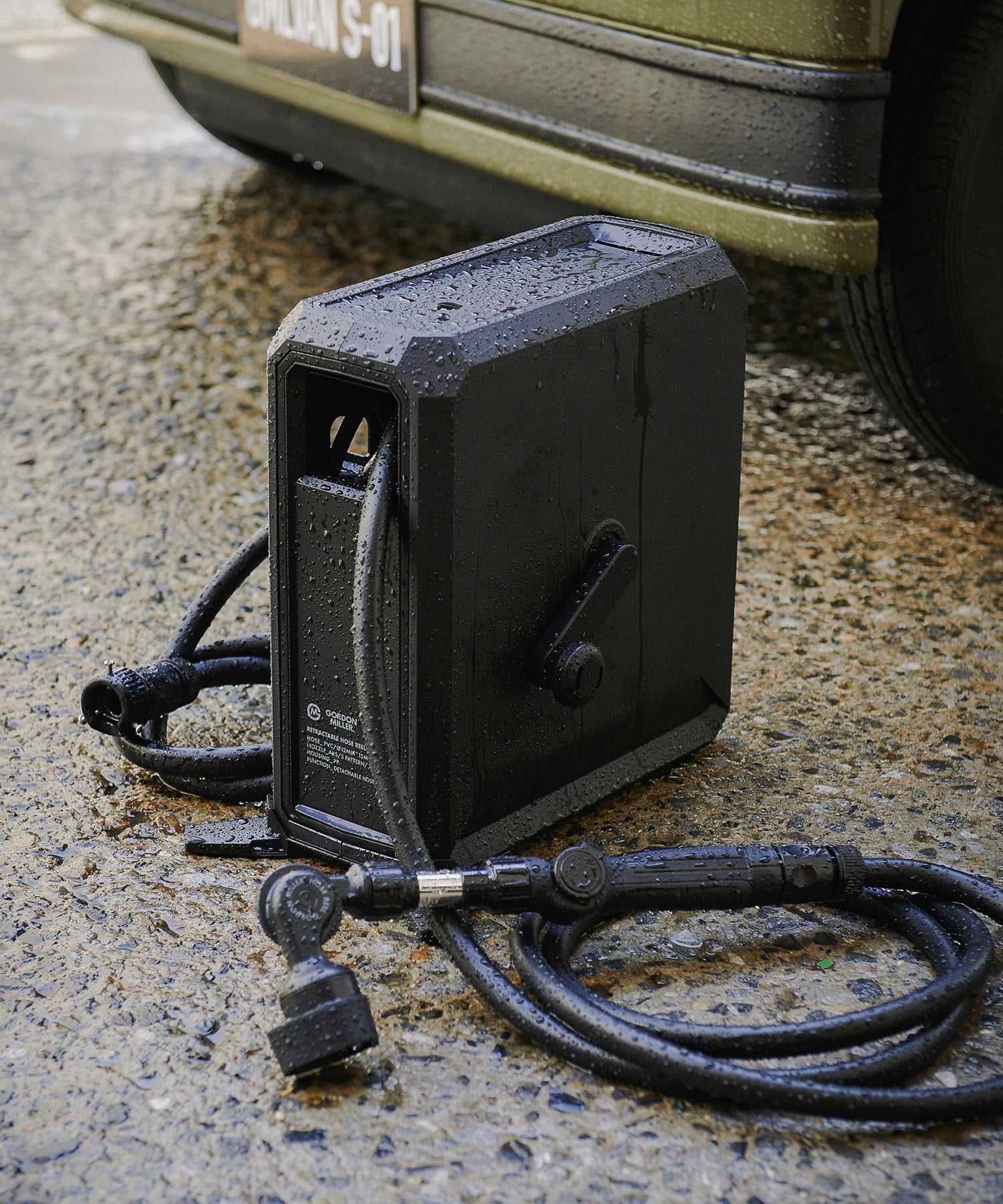 洗車用品 黒いホース