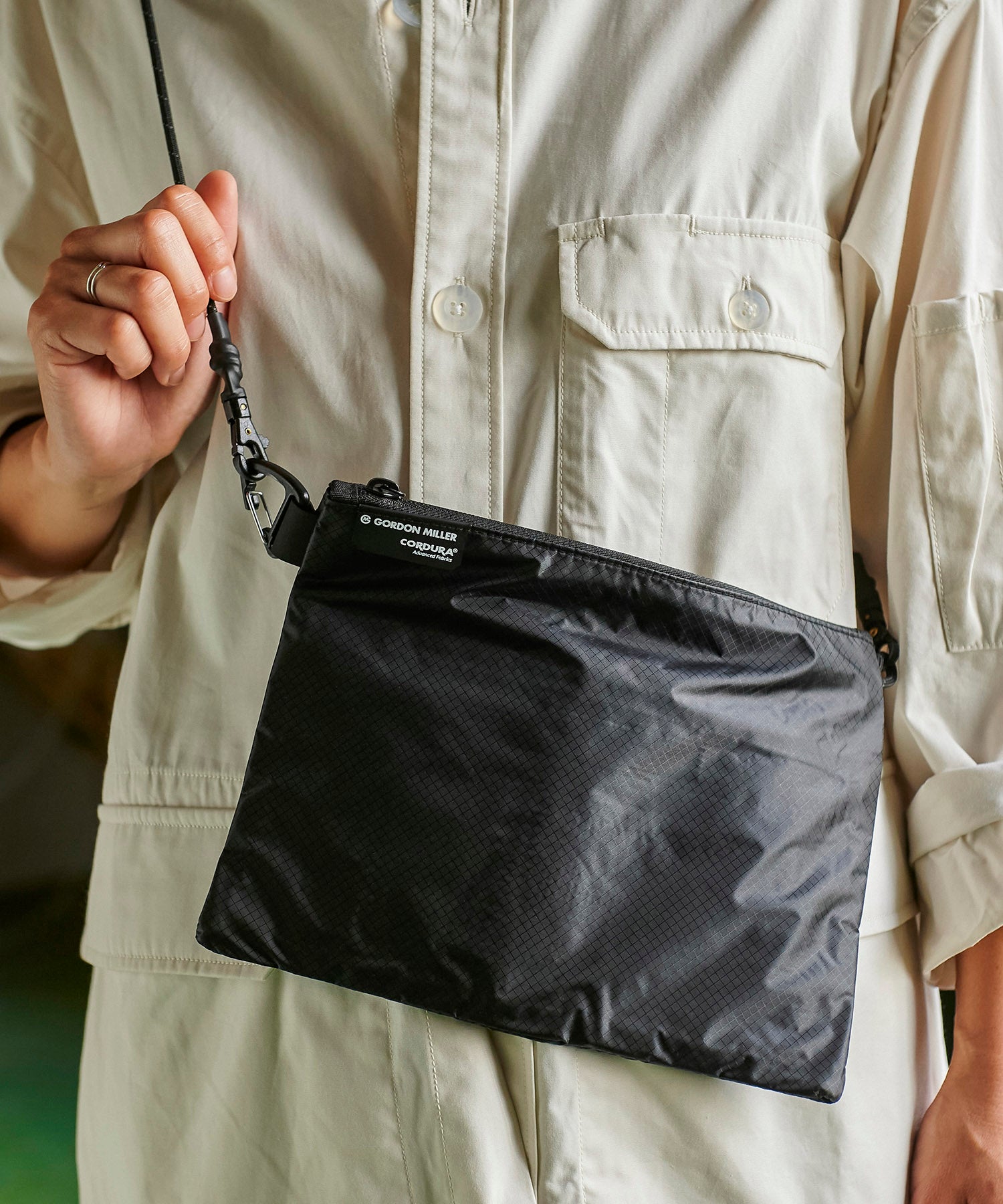 コーデュラ リップストップ フラットケース L