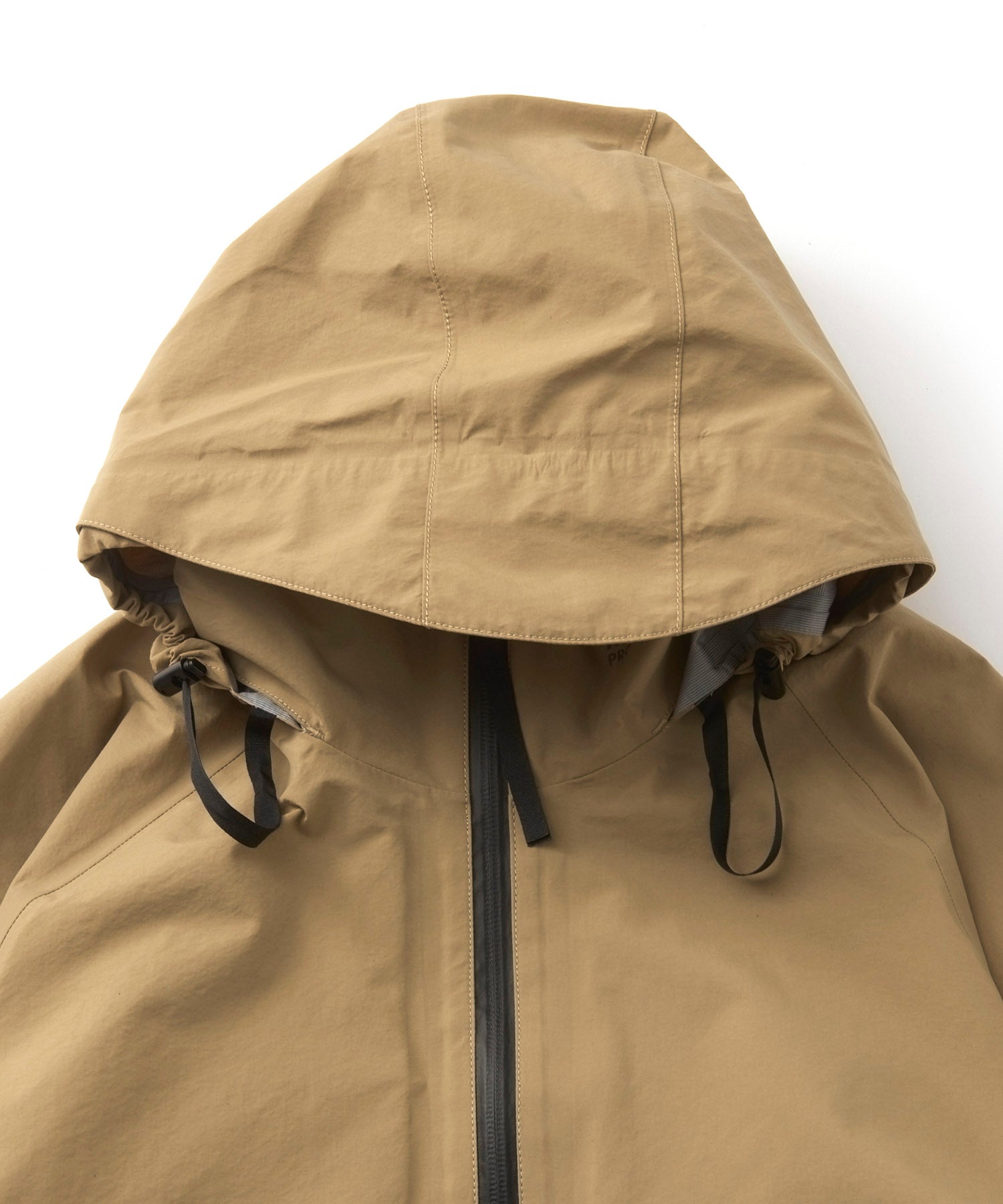 アパレル ワークウェア アウター 3レイヤー コート ジャケット レインコート 防水 透湿 ディテール 白ホリ ベージュ
