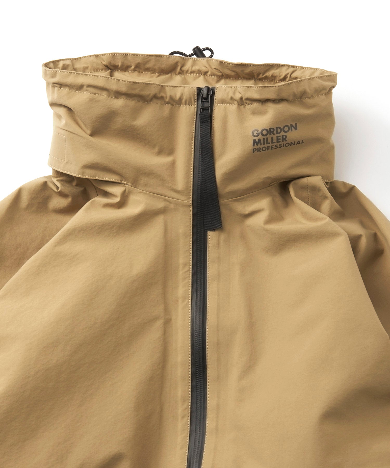 アパレル ワークウェア アウター 3レイヤー コート ジャケット レインコート 防水 透湿 ディテール 白ホリ ベージュ