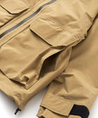 アパレル ワークウェア アウター 3レイヤー コート ジャケット レインコート 防水 透湿 ディテール 白ホリ ベージュ