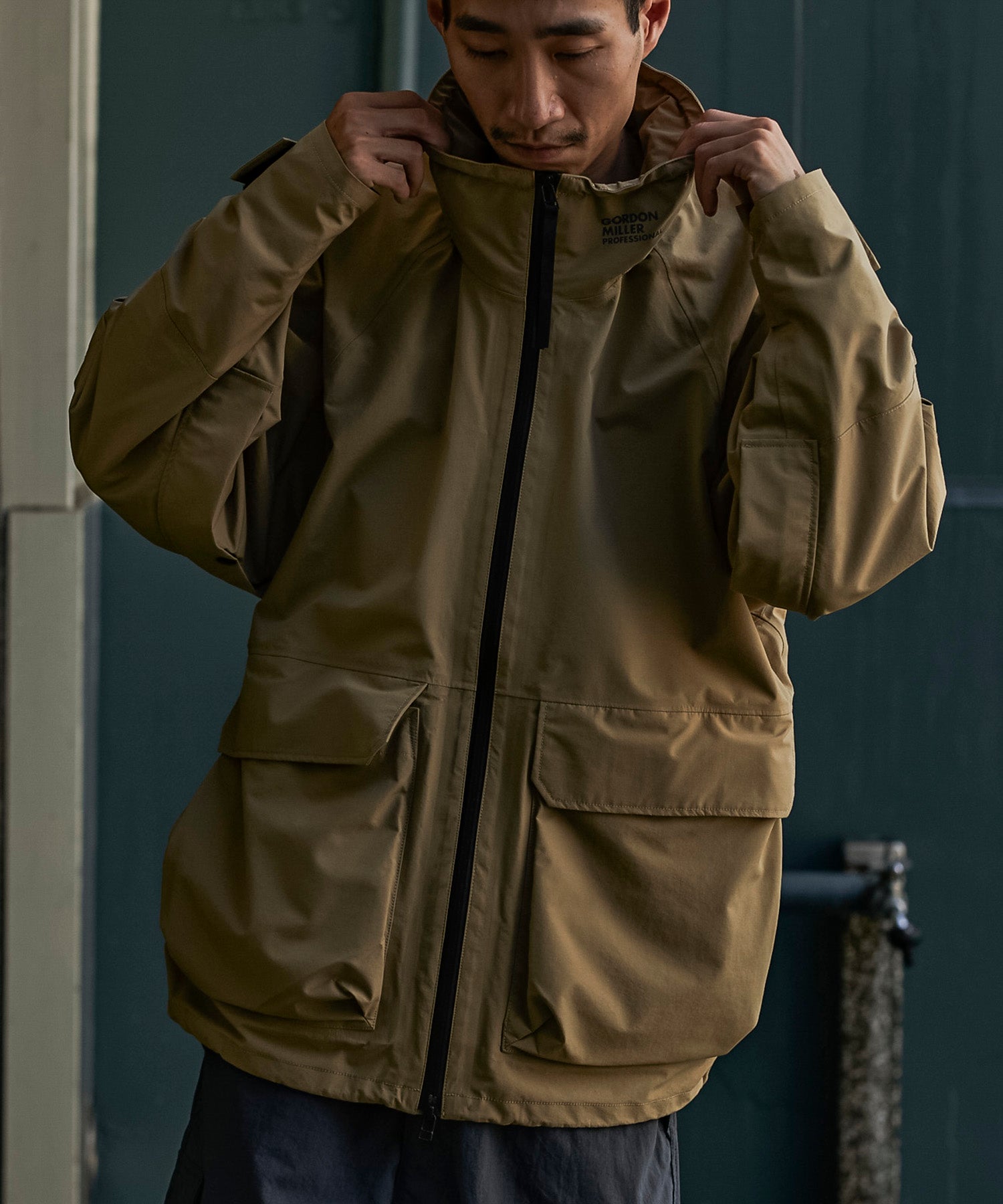 アパレル ワークウェア アウター 3レイヤー コート ジャケット レインコート 防水 透湿