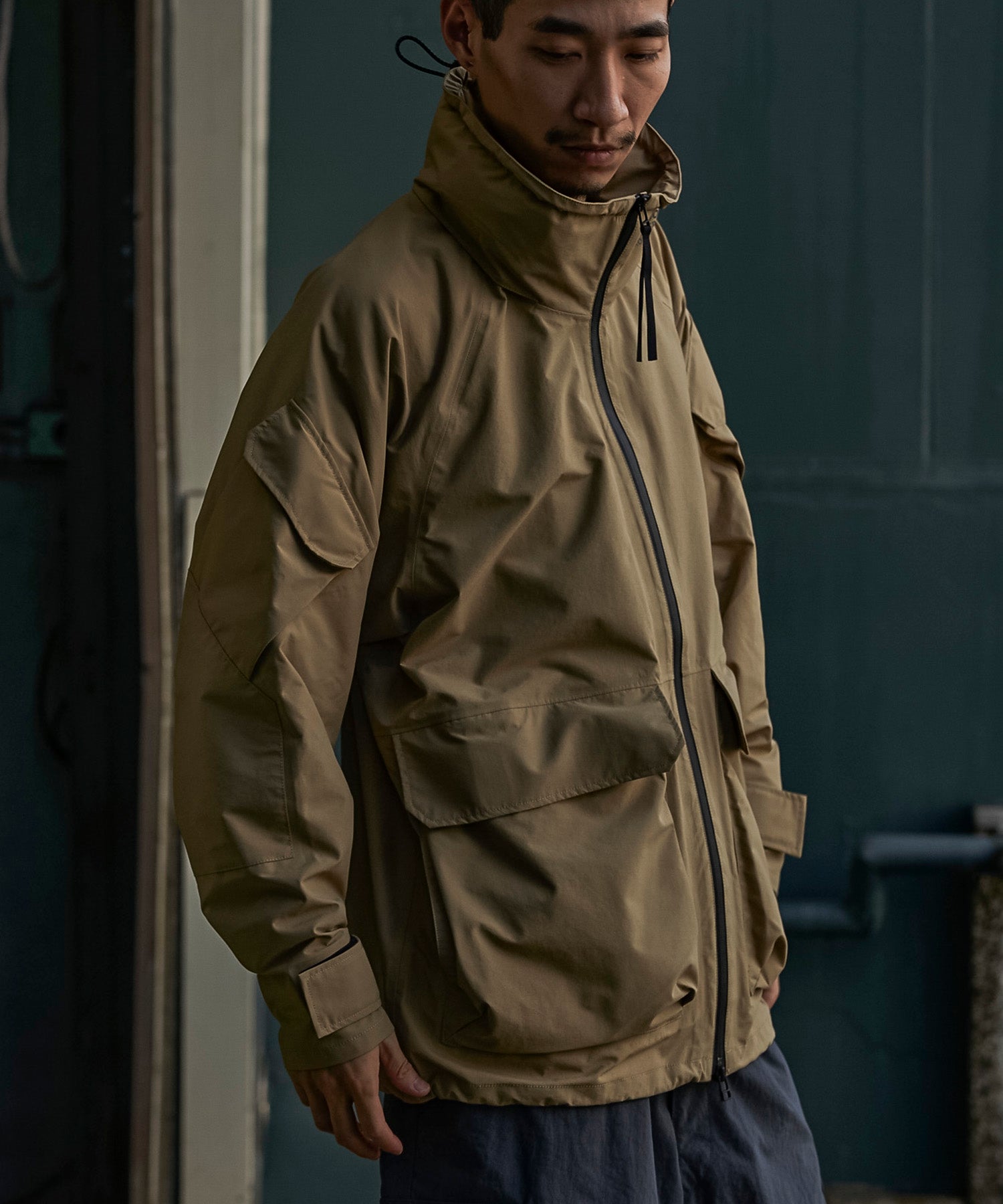 アパレル ワークウェア アウター 3レイヤー コート ジャケット レインコート 防水 透湿