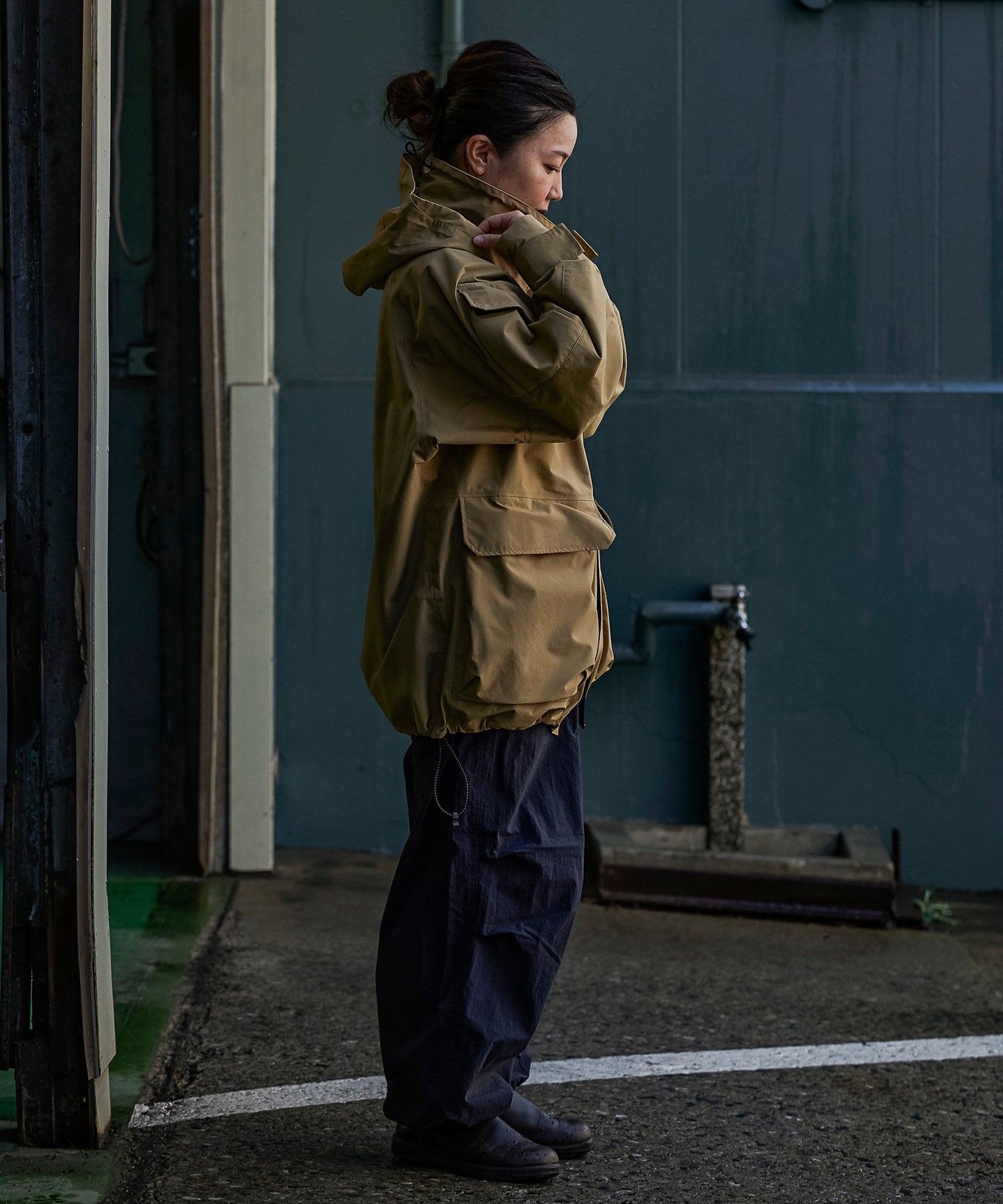 アパレル ワークウェア アウター 3レイヤー コート ジャケット レインコート 防水 透湿