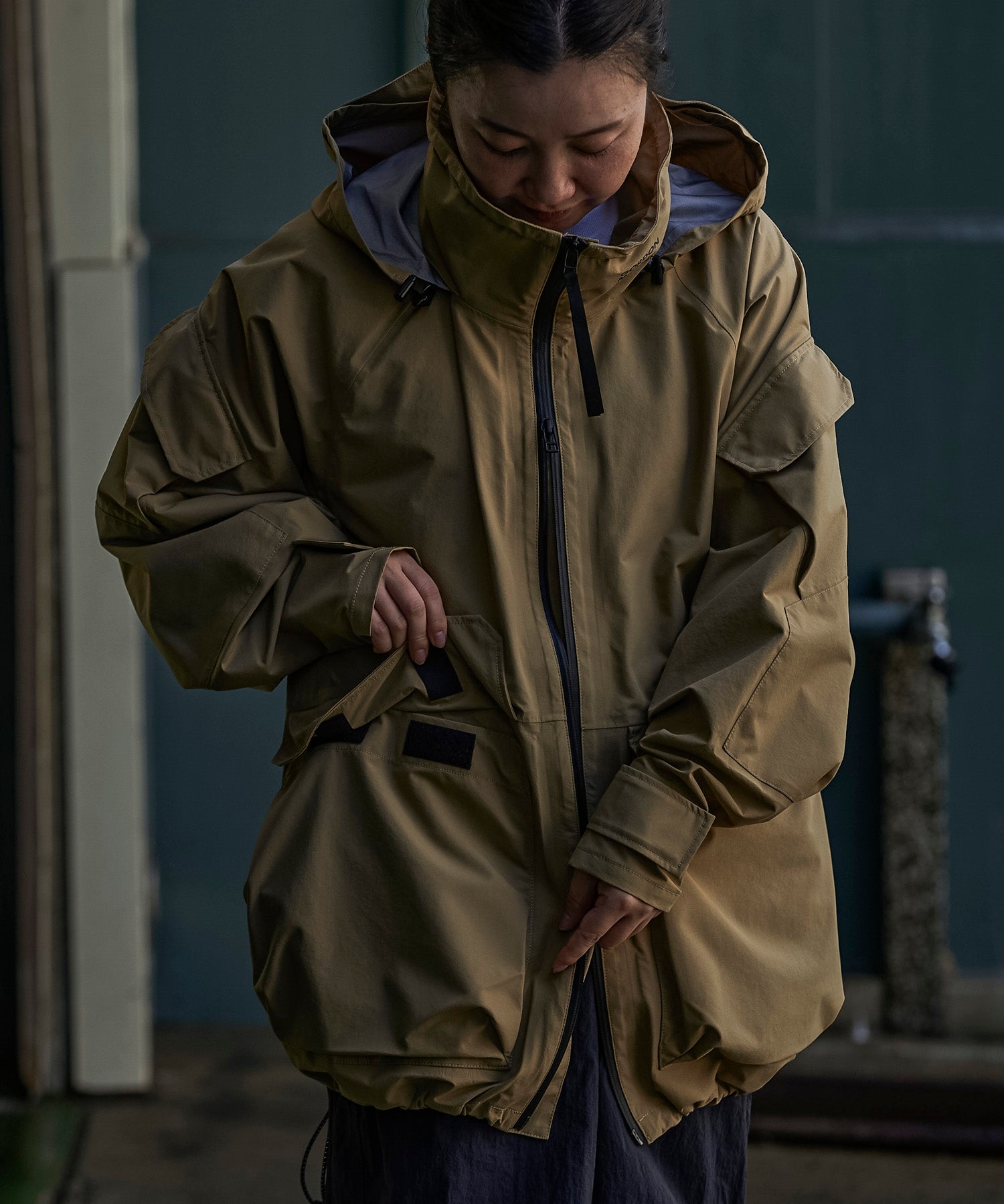 アパレル ワークウェア アウター 3レイヤー コート ジャケット レインコート 防水 透湿