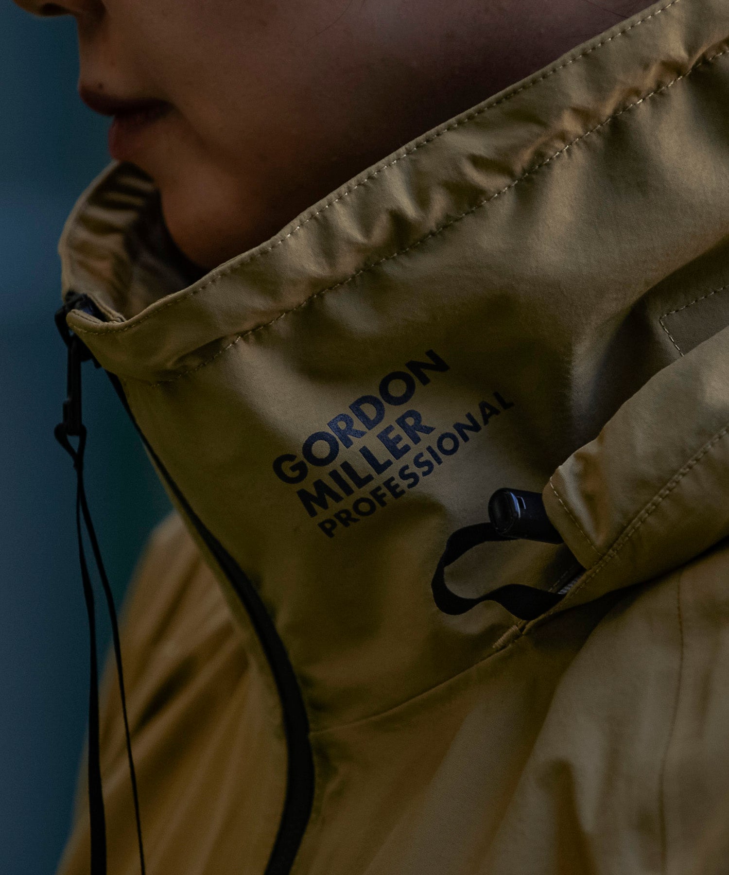 アパレル ワークウェア アウター 3レイヤー コート ジャケット レインコート 防水 透湿 ディテール