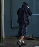 アパレル ワークウェア アウター 3レイヤー コート ジャケット レインコート 防水 透湿 ディテール