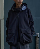 アパレル ワークウェア アウター 3レイヤー コート ジャケット レインコート 防水 透湿 ディテール