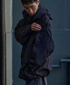 アパレル ワークウェア アウター 3レイヤー コート ジャケット レインコート 防水 透湿 ディテール