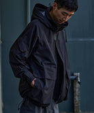 アパレル ワークウェア アウター 3レイヤー コート ジャケット レインコート 防水 透湿 ディテール