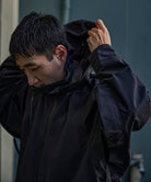 アパレル ワークウェア アウター 3レイヤー コート ジャケット レインコート 防水 透湿 ディテール