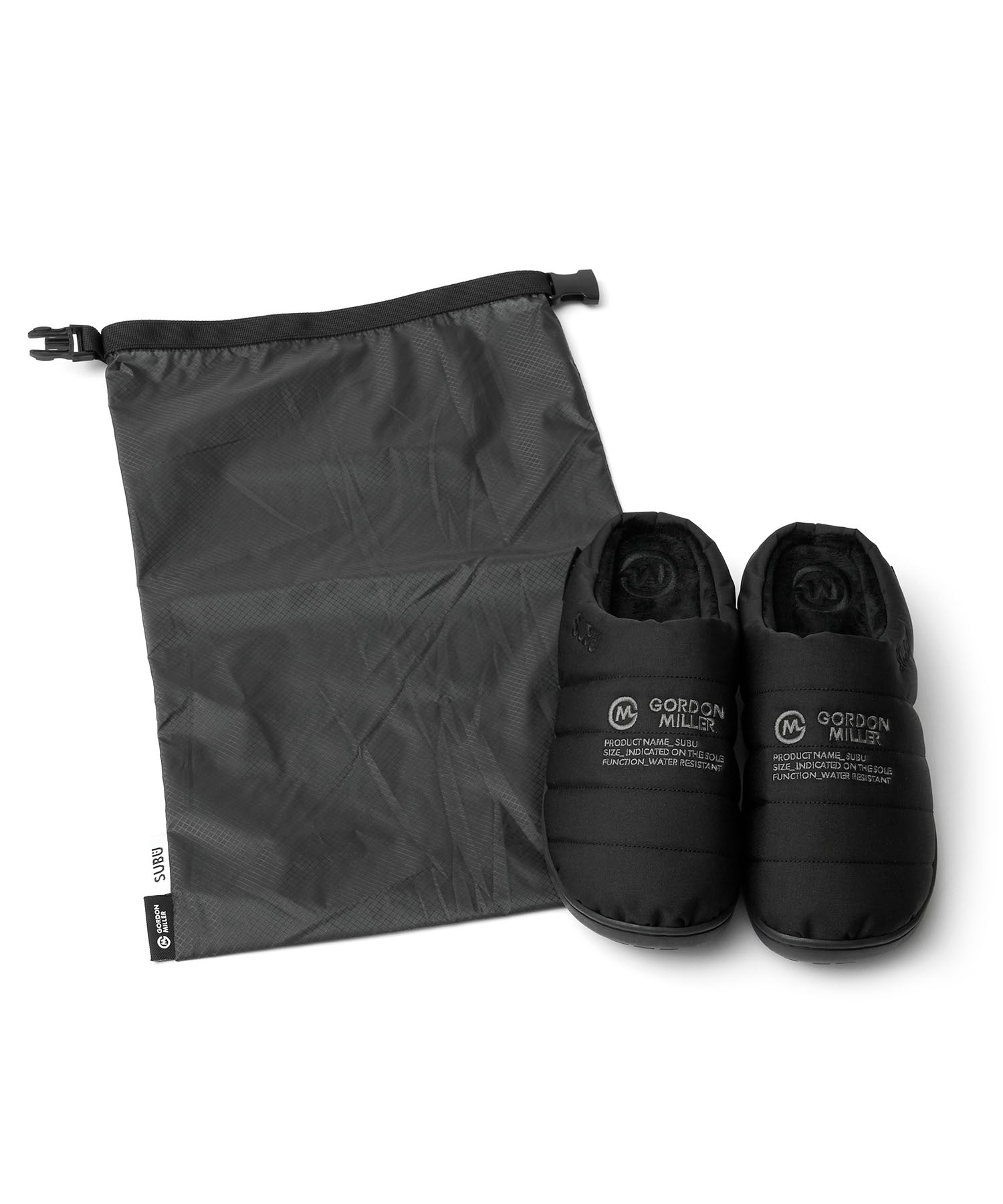 SUBU スリッパ サンダル FLINE Fライン キャンプ アウトドア コーデュラ 別注 おしゃれ おすすめ 焚火 車中泊 履き替え