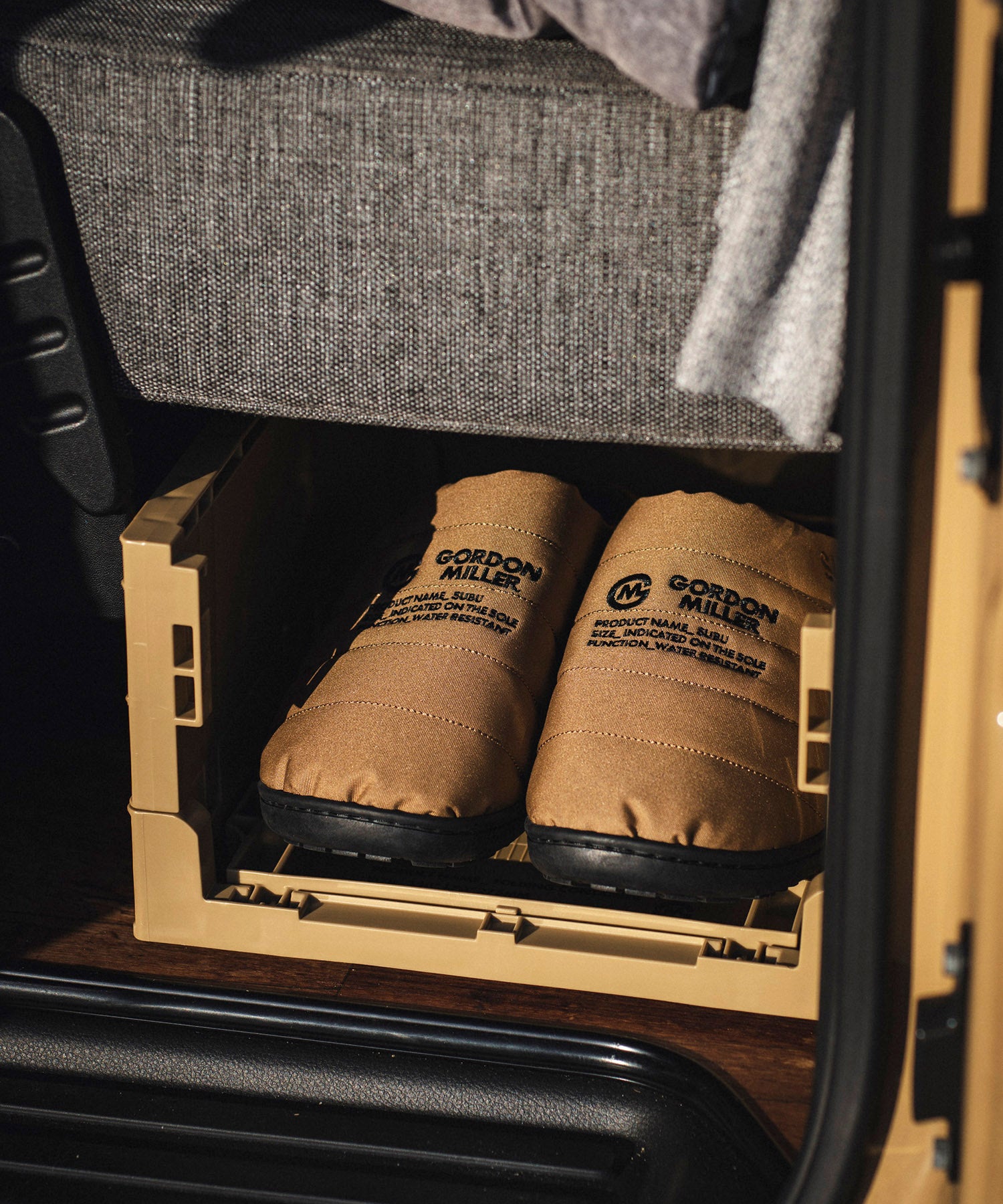 SUBU スリッパ サンダル FLINE Fライン キャンプ アウトドア コーデュラ 別注 おしゃれ おすすめ 焚火 車中泊 履き替え