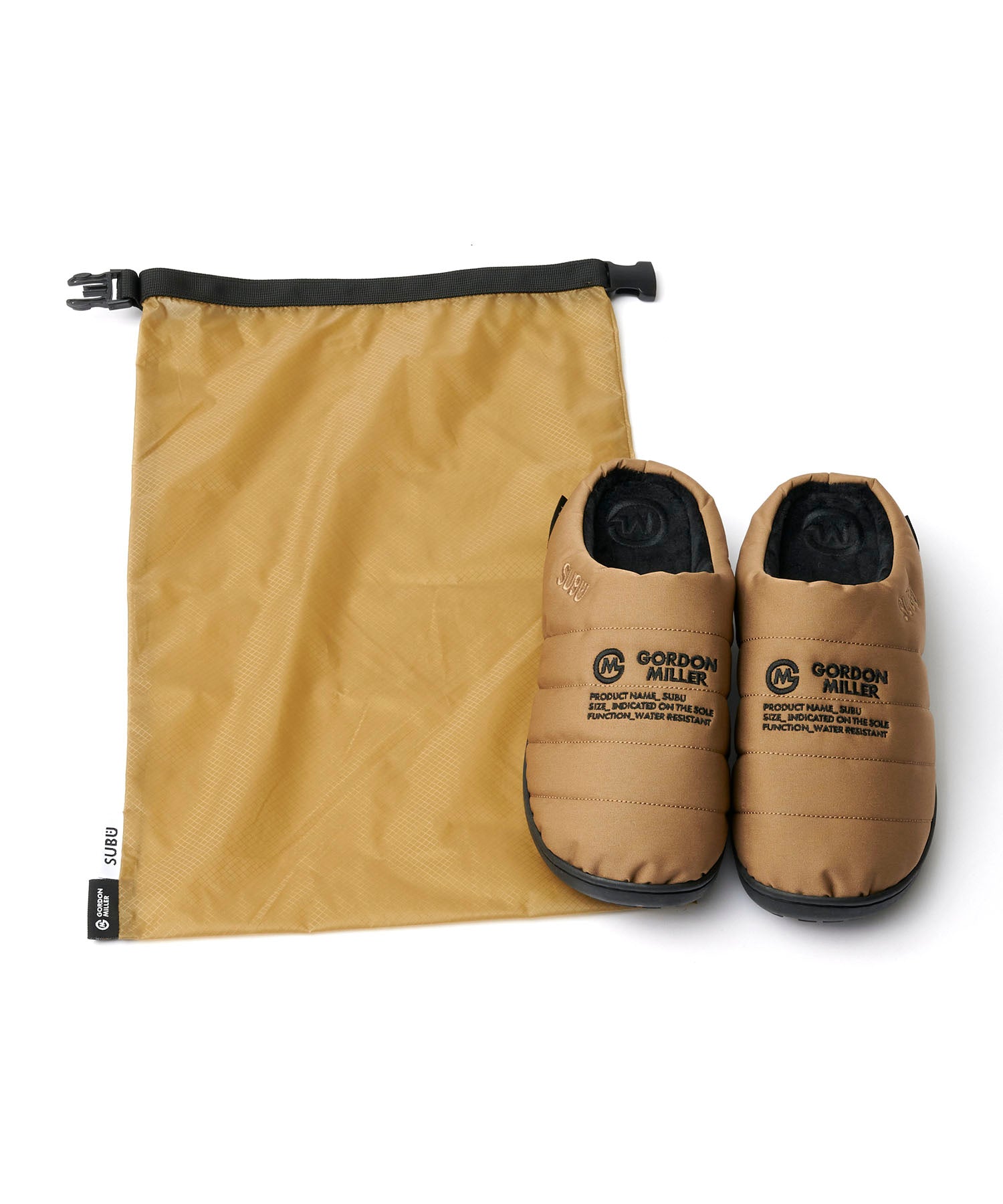 SUBU スリッパ サンダル FLINE Fライン キャンプ アウトドア コーデュラ 別注 おしゃれ おすすめ 焚火 車中泊 履き替え