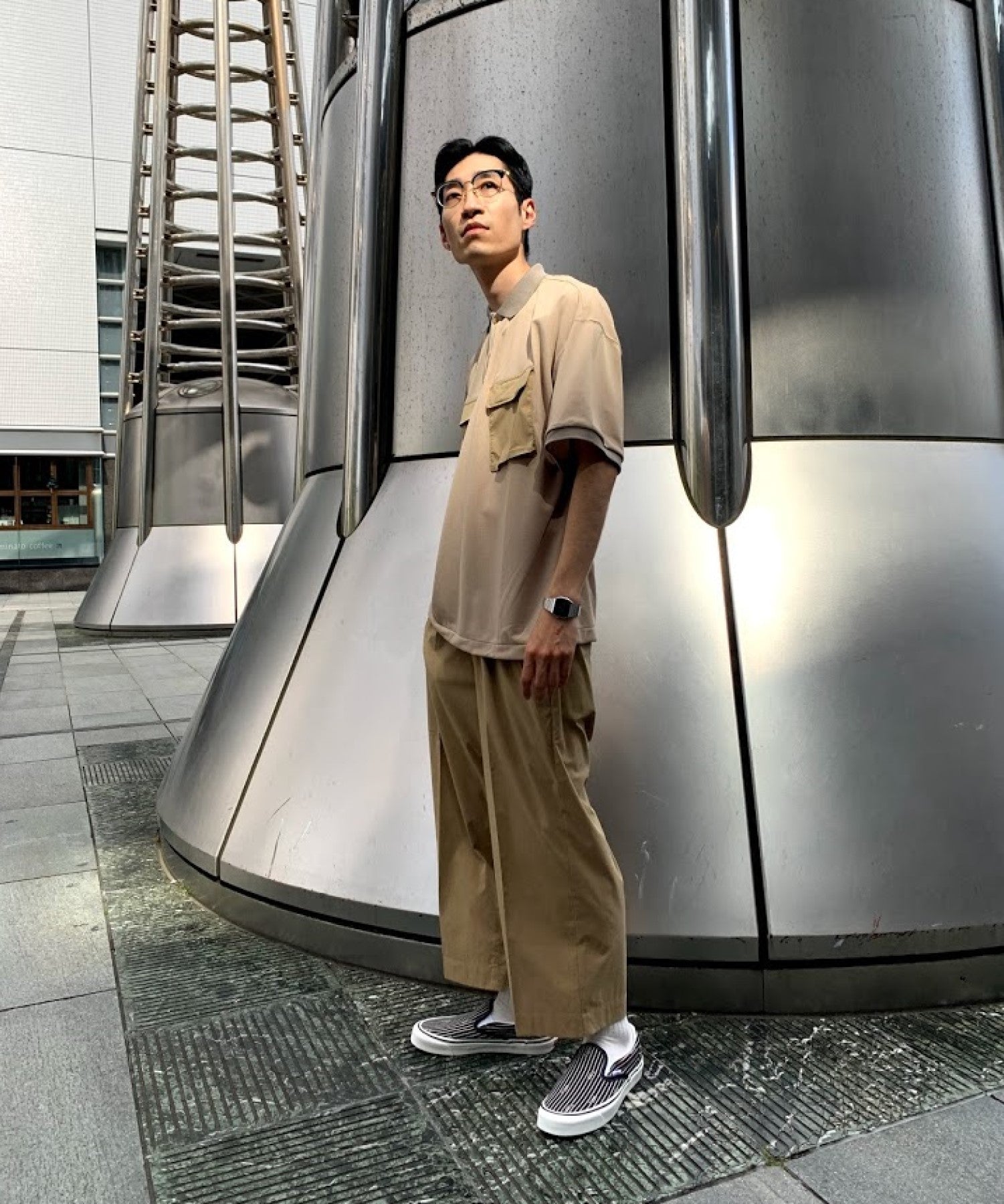 おしゃれ おすすめ ワークウェア ブランド ルーズ フィット ポロシャツ