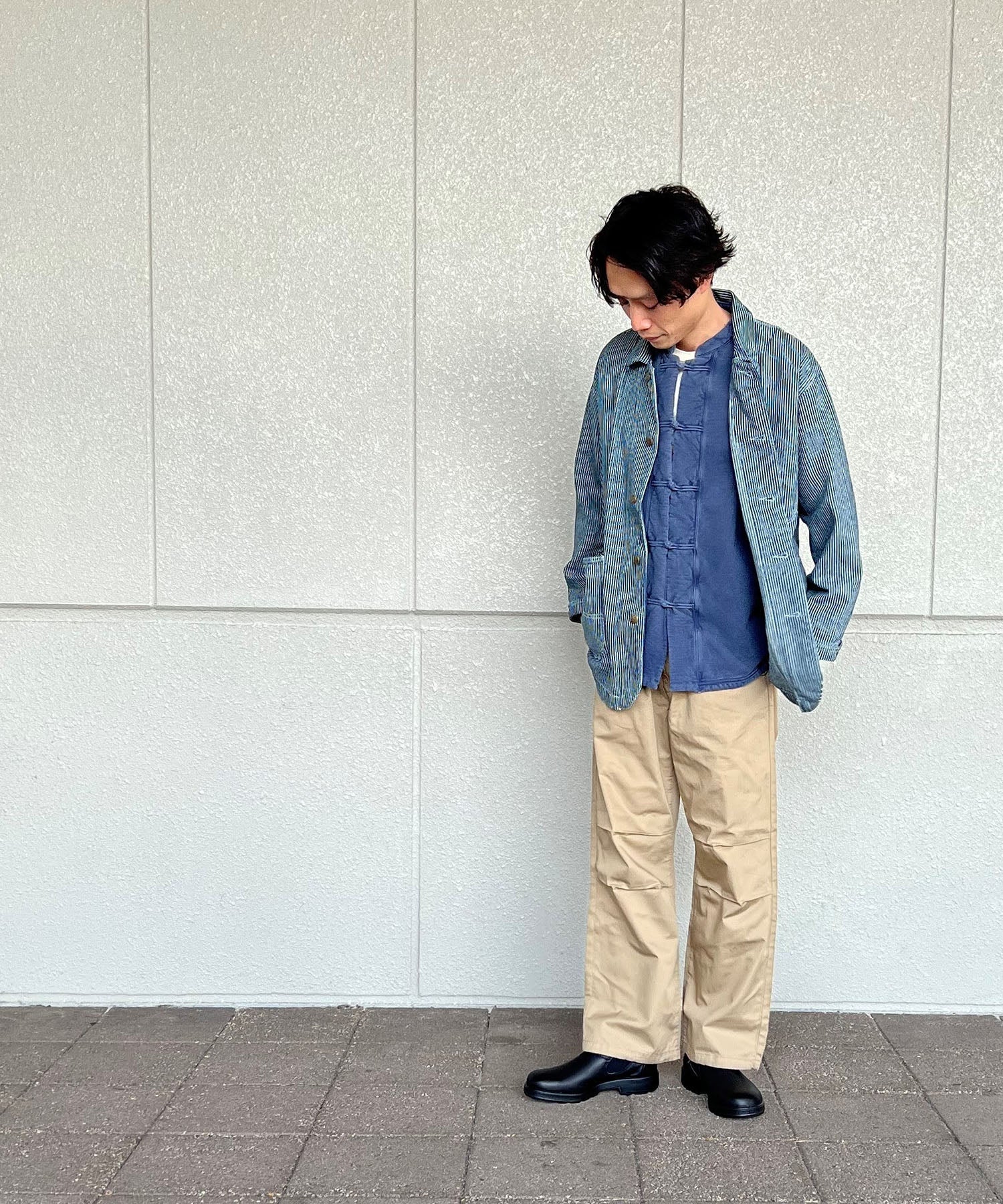 おしゃれ おすすめ ワークウェア ブランド コットン ツイル ガレージ パンツ