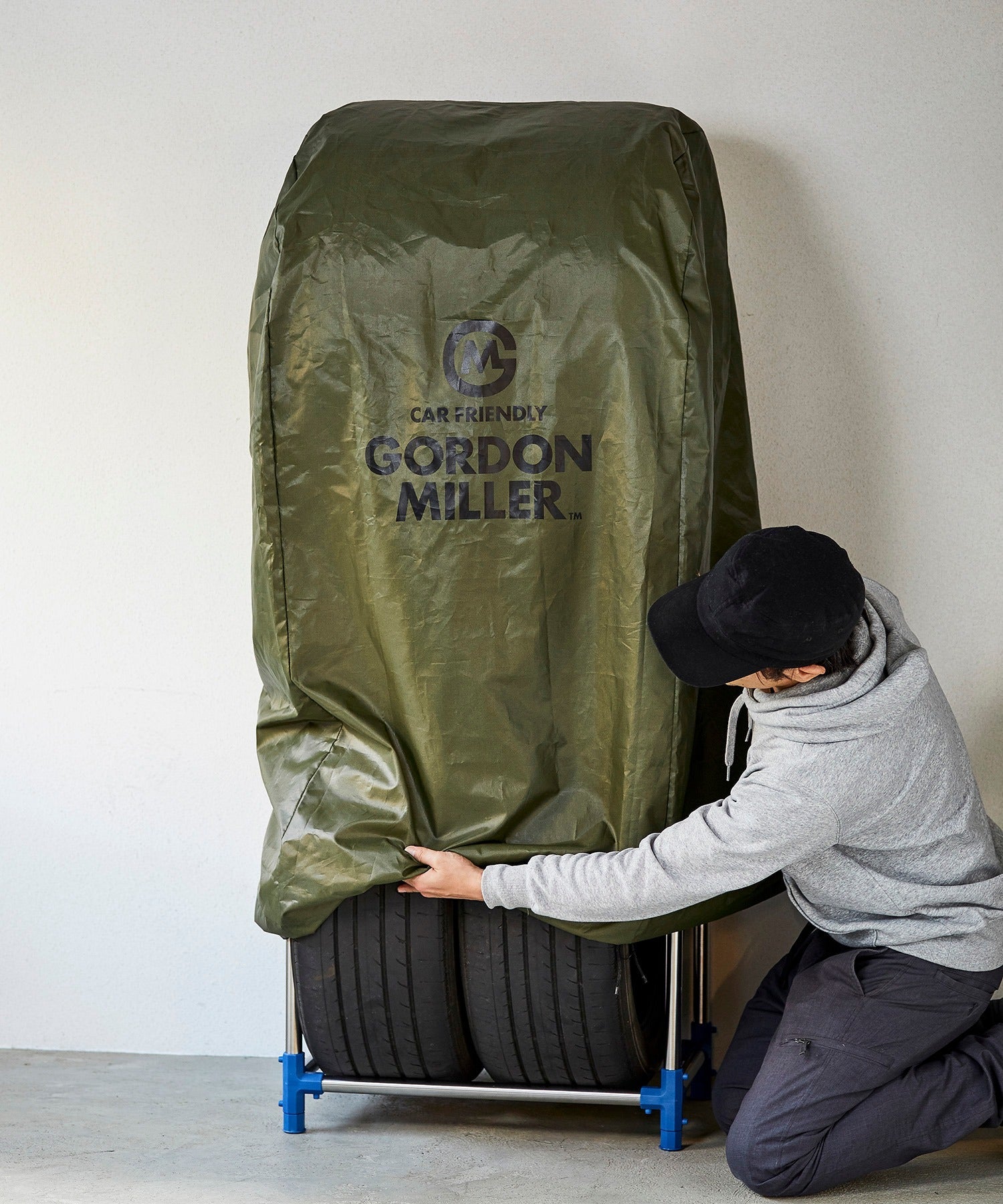 おしゃれ おすすめ カー用品 タイヤラック カバー オートバックス