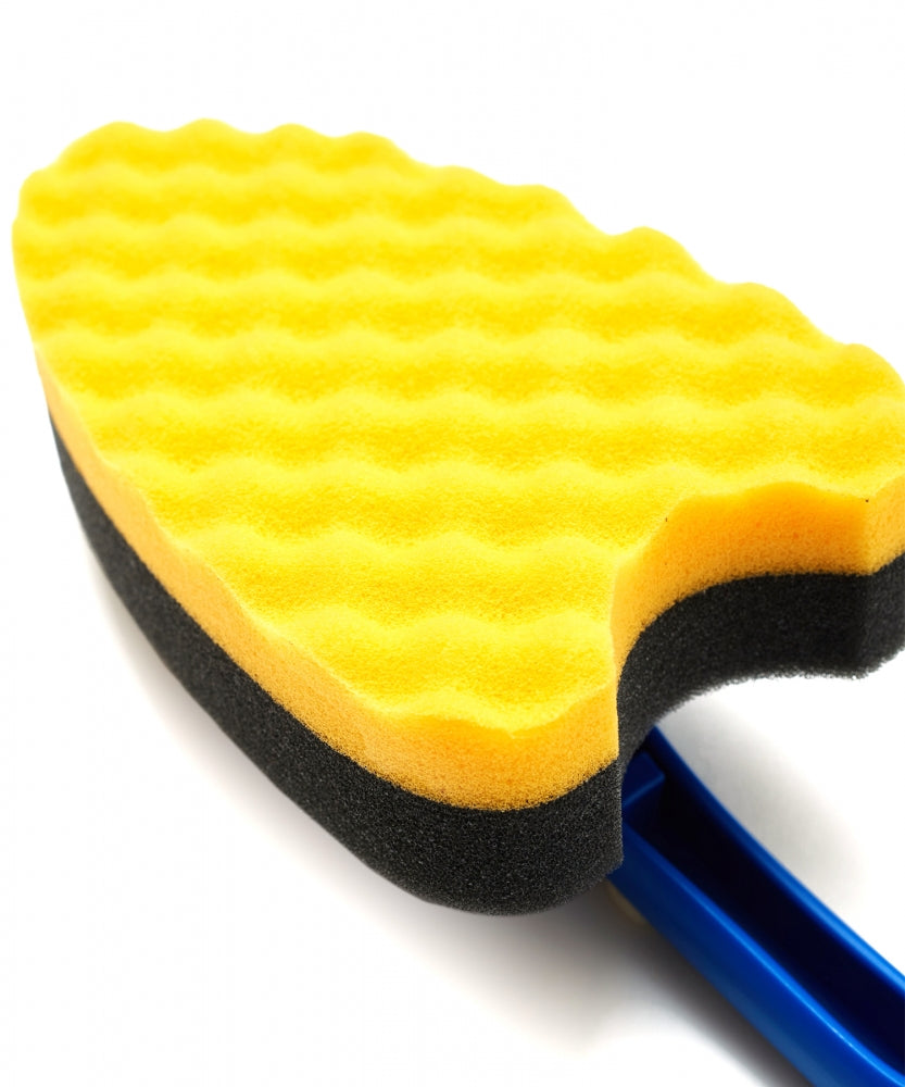 おしゃれ おすすめ 洗車用品 洗車用具 柄付 ラバー タッチ スポンジ オートバックス