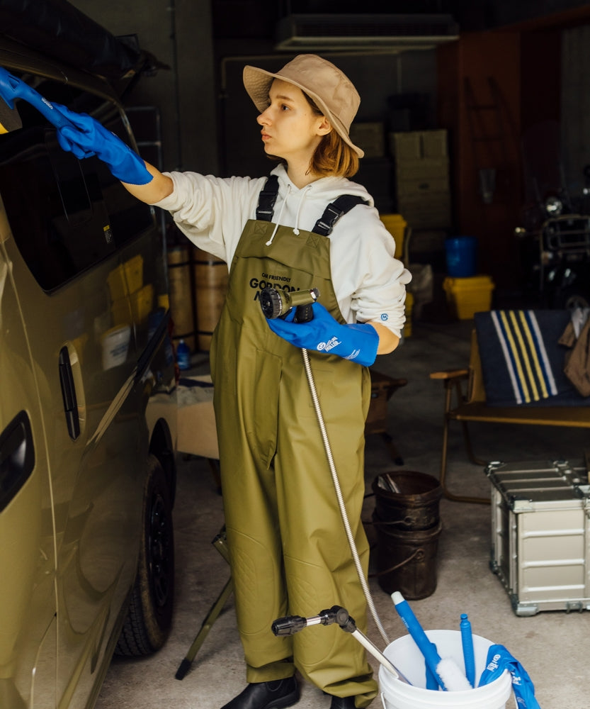 おしゃれ おすすめ 洗車用品 掃除用具 防水 ウォータープルーフサロペット オートバックス