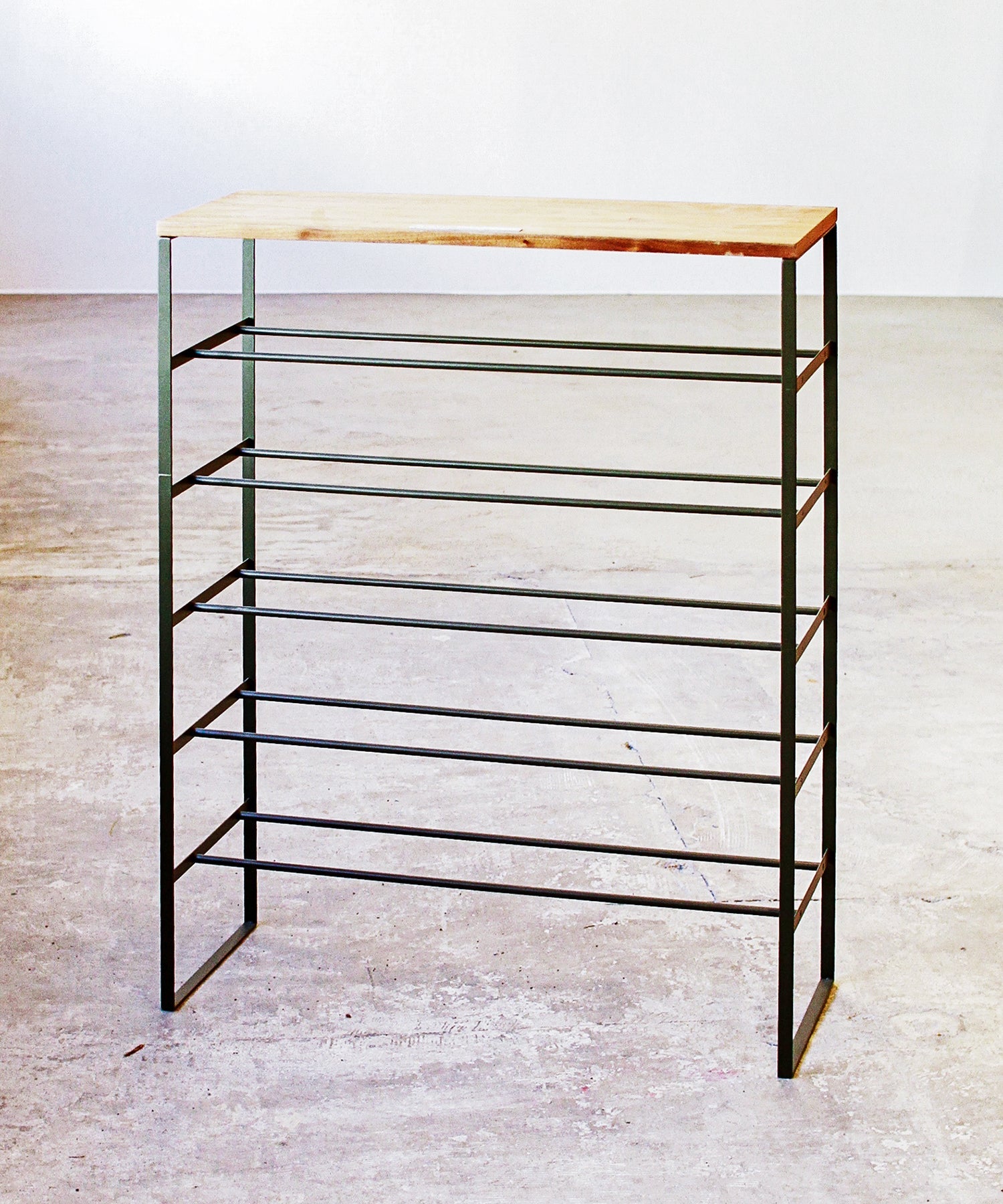 おしゃれ おすすめ TOWER 山﨑実業 6ステップ ラック 棚 下駄箱 シューズラック