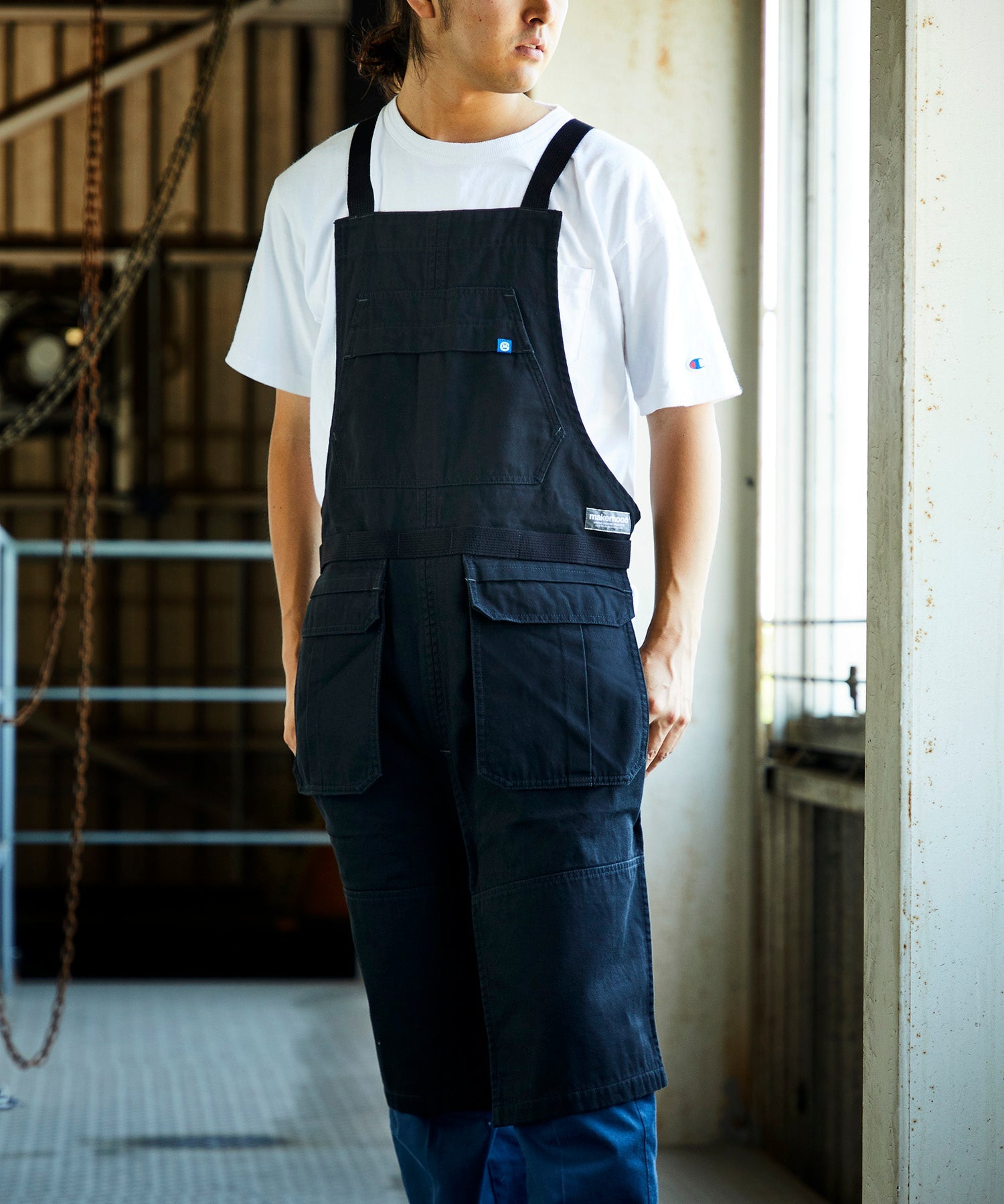 おしゃれ おすすめ 洗車 作業用 makerhood ワーク エプロン オートバックス