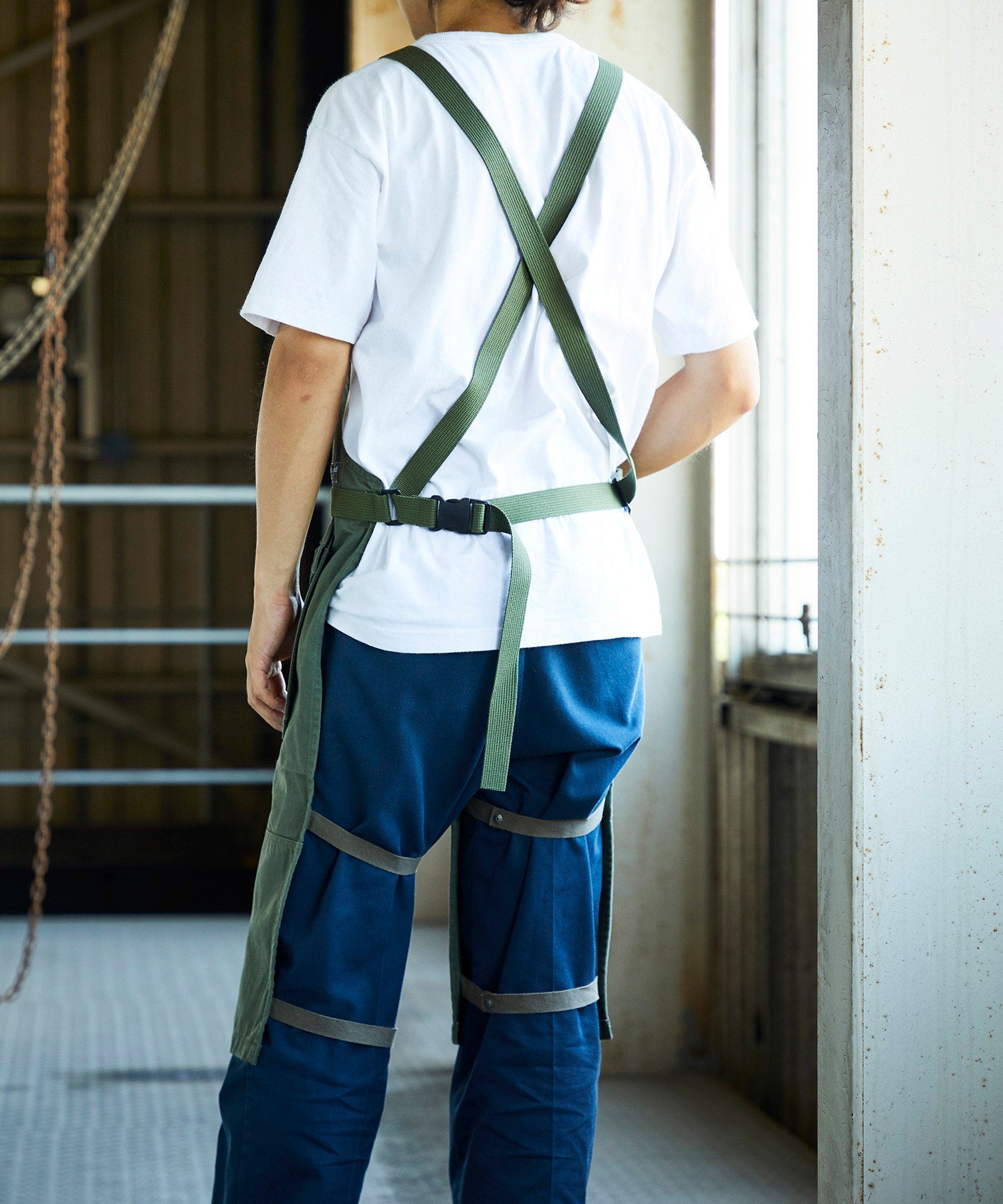 おしゃれ おすすめ 洗車 作業用 makerhood ワーク エプロン オートバックス