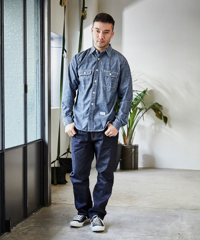 おしゃれ おすすめ ワークウェア ブランド ゴードンミラー シャンブレー ワークシャツ