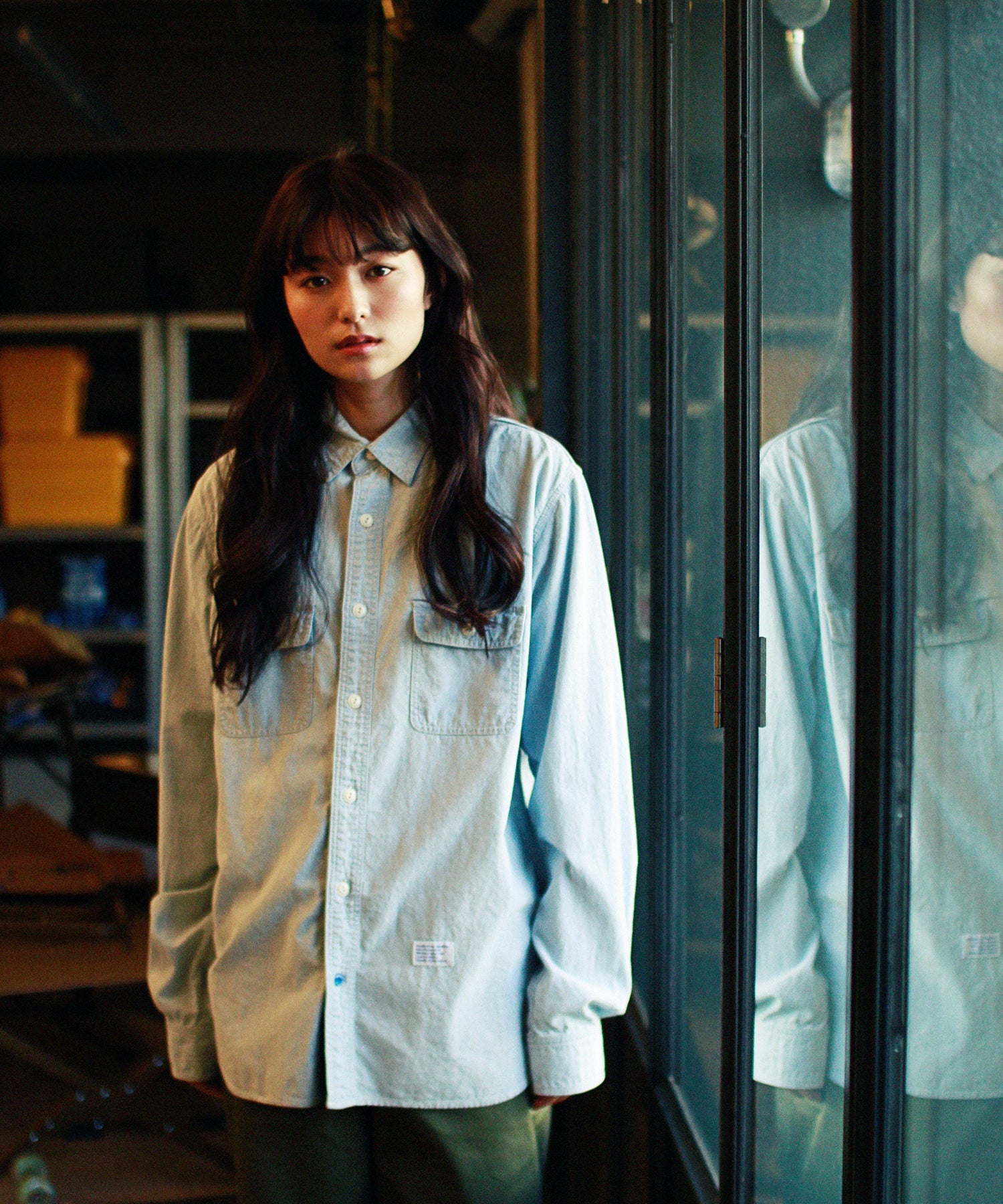 おしゃれ おすすめ ワークウェア ブランド ゴードンミラー シャンブレー ワークシャツ