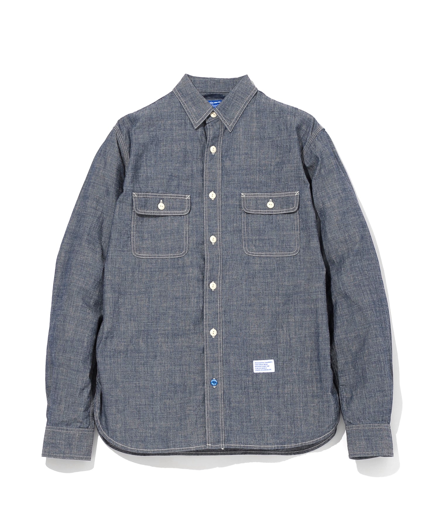 おしゃれ おすすめ ワークウェア ブランド ゴードンミラー シャンブレー ワークシャツ