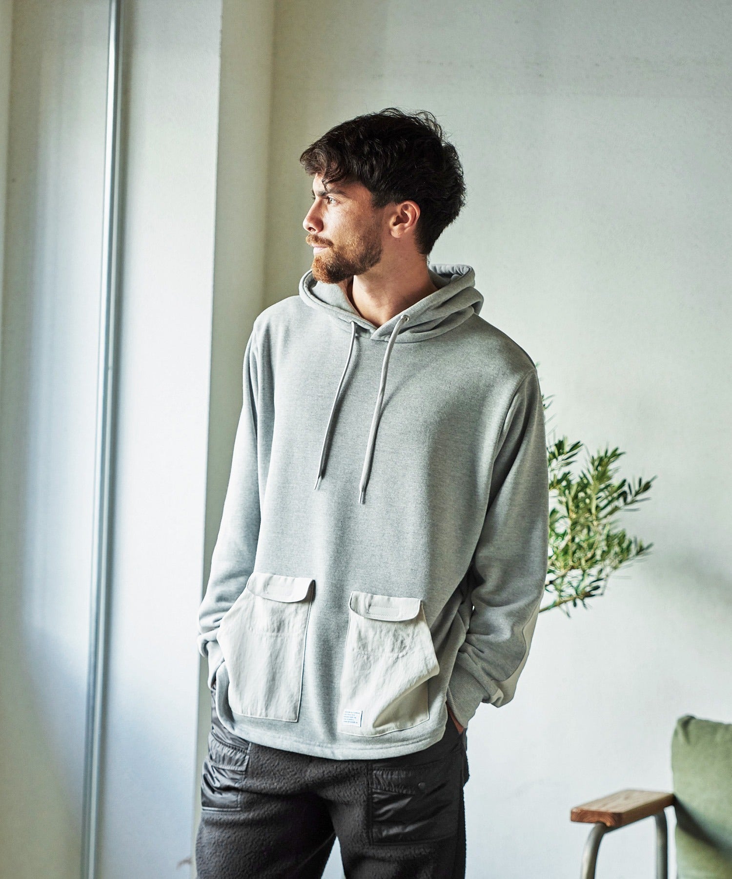 おしゃれ おすすめ ワークウェア ブランド ポリコット マルチ ポケット パーカー