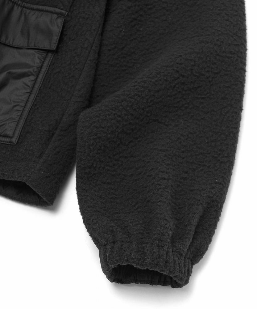 おしゃれ おすすめ ワークウェア ブランド カルイシ フリース ジップアップ ブルゾン