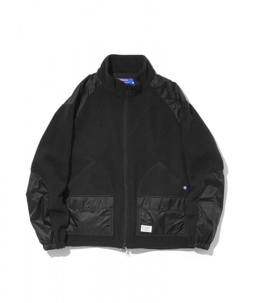 おしゃれ おすすめ ワークウェア ブランド カルイシ フリース ジップアップ ブルゾン