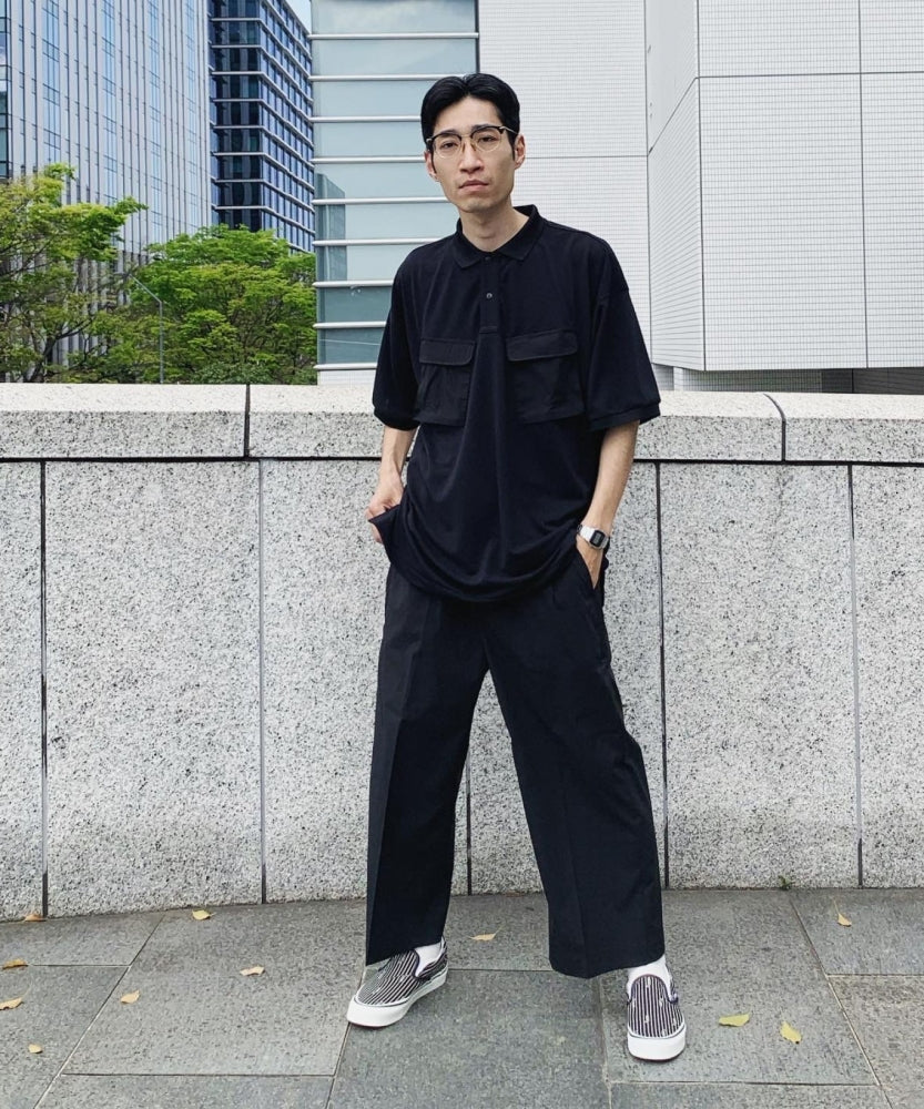 おしゃれ おすすめ ワークウェア ブランド ルーズ フィット ポロシャツ