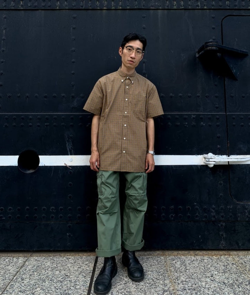 おしゃれ おすすめ ワークウェア ブランド タータン チェック ボタンダウン シャツ