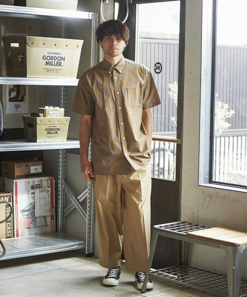 おしゃれ おすすめ ワークウェア ブランド タータン チェック ボタンダウン シャツ