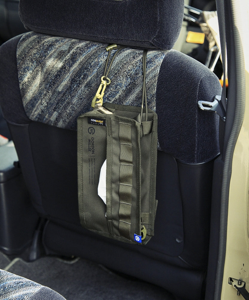 おしゃれ おすすめ カー用品 コーデュラ ティッシュケース 便利グッズ 収納