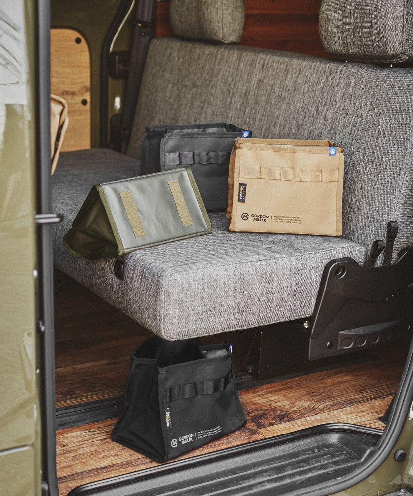 おしゃれ おすすめ カー用品 コーデュラ ダストボックス 便利グッズ ゴミ箱