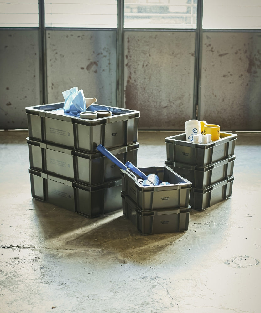 おしゃれ おすすめ 積み重ね 収納ボックス ファクトリーコンテナ 小物入れ 工具入れ