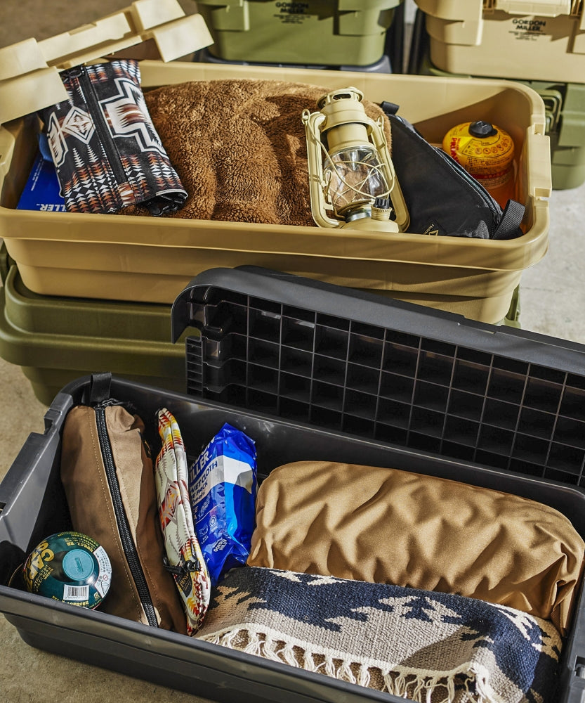 おしゃれ おすすめ 積み重ね可能 座れる フタ付き 収納ボックス スタッキング トランクカーゴ