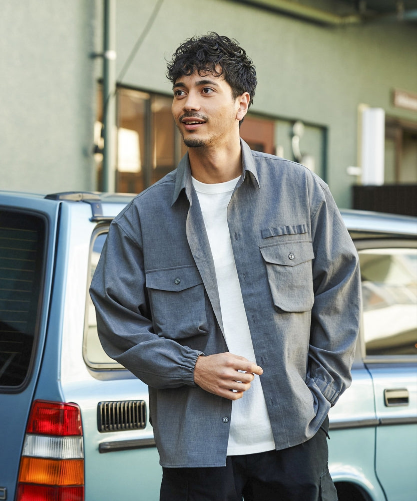 おしゃれ おすすめ ワークウェア ブランド イージーケア リネン スモッグ シャツ