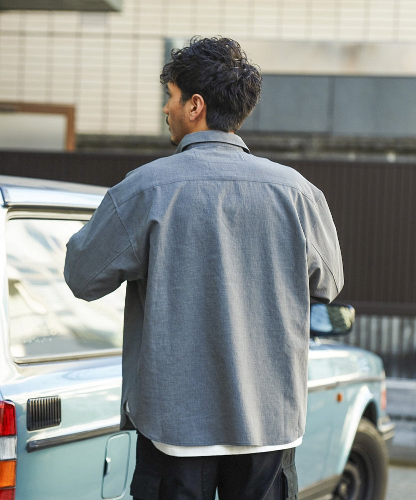 おしゃれ おすすめ ワークウェア ブランド イージーケア リネン スモッグ シャツ