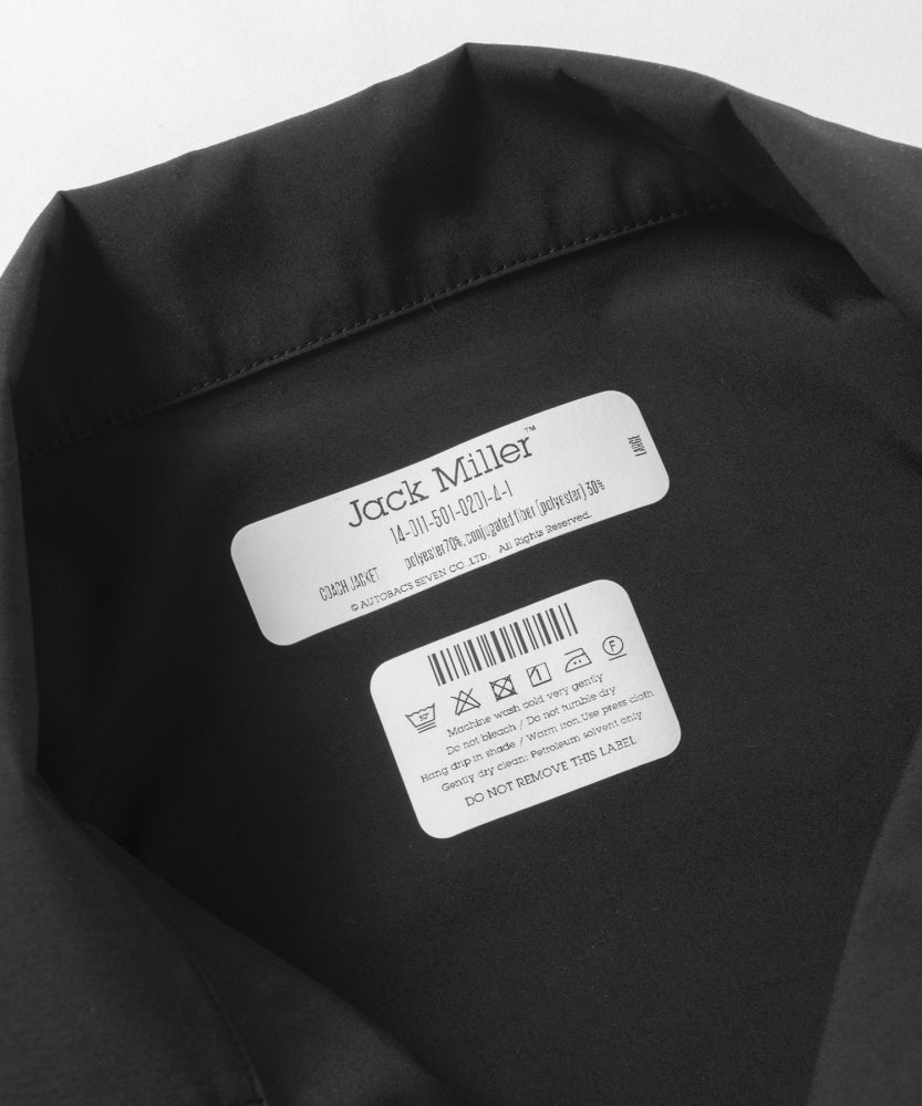 ジャックミラー JML ブルゾン ジャケット 撥水 アパレル ワークウェア シームレスライフ おすすめ おしゃれ ブランド