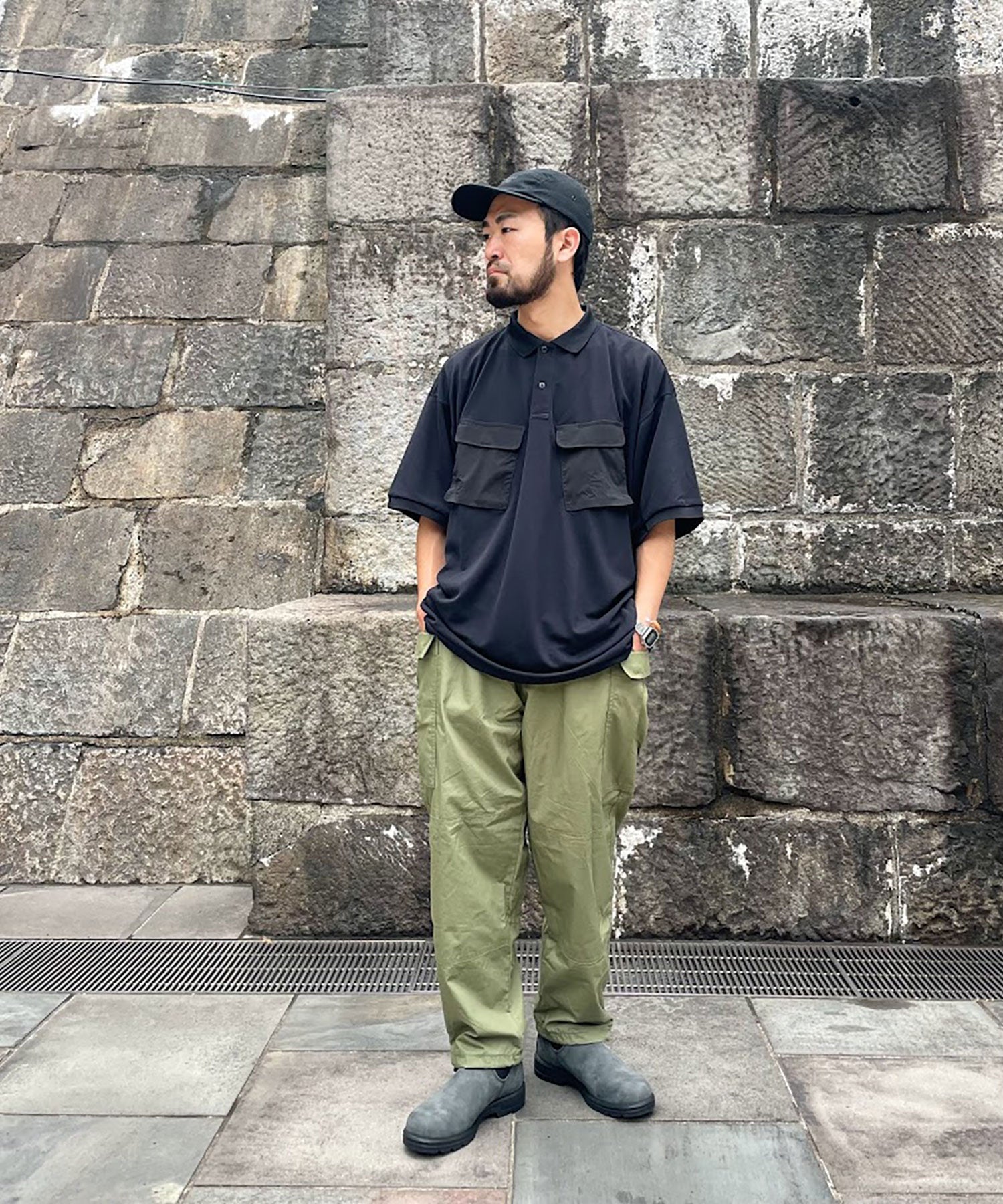 おしゃれ おすすめ ワークウェア ブランド ルーズ フィット ポロシャツ