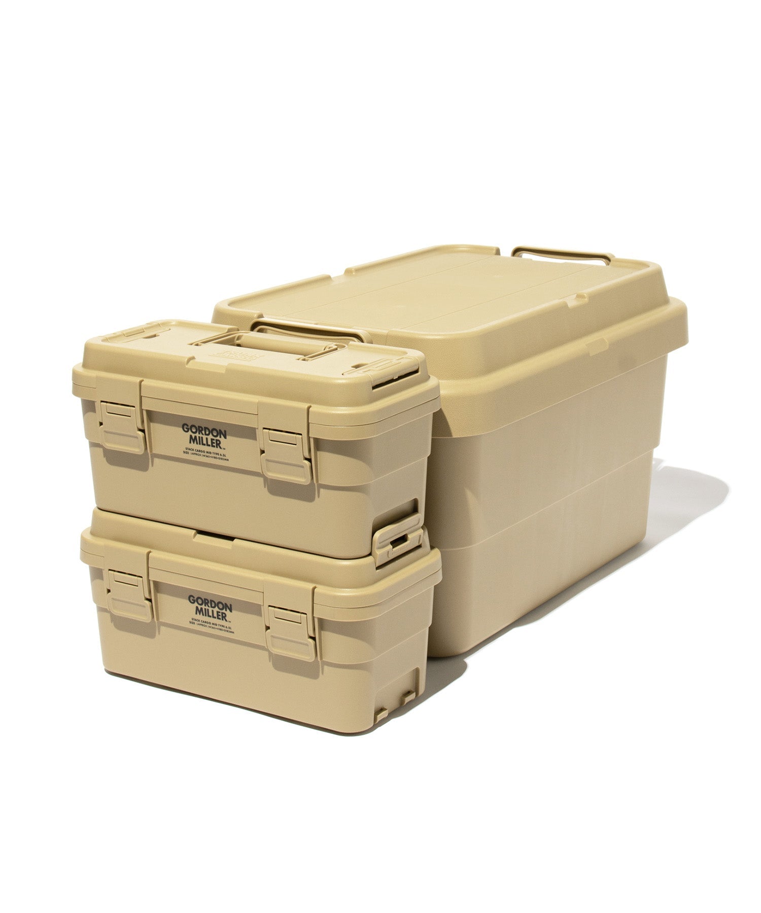 おしゃれ おすすめ 積み重ね フタ付き 収納ボックス スタック カーゴ ミッド 工具箱