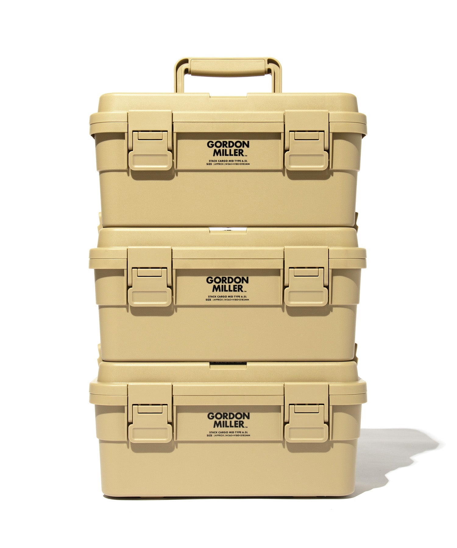 おしゃれ おすすめ 積み重ね フタ付き 収納ボックス スタック カーゴ ミッド 工具箱